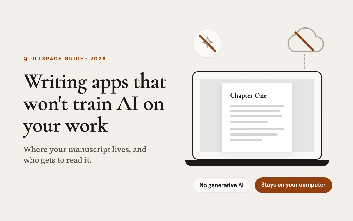 Writing Apps That Won't Train AI on Your Work (2026)